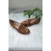 Wholesale Metallic Round Toe Loafers