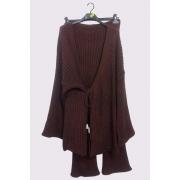 Wholesale Plain Ribbed Drawstring Waist Co-Ord Set