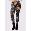 Trktrt Pumpkin Print Halloween Leggings