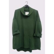 Wholesale Plain Soft Feel Dip Hem Top