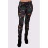 Trick Spider Print Halloween Leggings