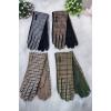 Dog Tooth Pattern Soft Gloves wholesale mittens