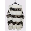 Leopard Stripe Oversized Knit Style Jumper wholesale coats