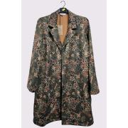 Wholesale Multi Pattern Oversized Coat
