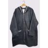 Ribbed Ring Zip Closure Pockets Hooded Jacket wholesale jackets