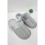 Wholesale Lined Fluffy Fur Mules Slipper
