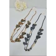 Wholesale Leopard Heart Stone Beaded Necklace