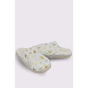 Wholesale Snowflake Reindeer Fluffy Fur Mules Slipper