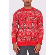 Wholesale GingerBread Pattern XMAS Ribbed Jumper