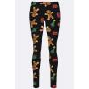 Gingerbread Gift Tree Print Xmas Legging