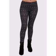 Wholesale Aztec Christmas Print Christmas Leggings