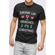 Wholesale Drink Up Grinches Printed Tshirt