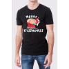 Merry Kiss Printed Tshirt
