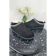 Wholesale Suede Lining Platform Slipper