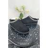 Suede Lining Platform Slipper