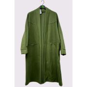 Wholesale Soft Feel Longline Pocket Coat
