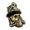 Steampunk Style Skull With Gas Mask & Top Hat