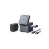Anker 3-in-1 Cube Charger With MagSafe And Multi-Country Travel Adapter