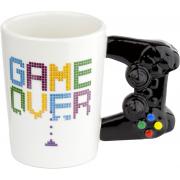 Wholesale Game Over Game Controller Ceramic Shaped Handle Mug