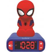 Wholesale Lexibook 3D SpiderMan Childrens Clock With Night Light