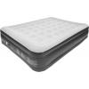 High Raised Queen Airbed BuiltIn Pump Grey