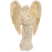 Wholesale Standing Angel Figurine Tea Light Candle Holder 23cm