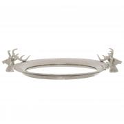 Wholesale Large Mirrored Tray With Stag Heads