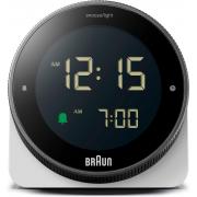 Wholesale Braun BC24WDigital Alarm Clock With Rotating Bezel For Quick Time Setting - White