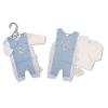Premature Baby Boys 2 Pcs Dungaree Set - Snowballs children clothing wholesale