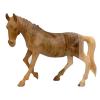 Carved Mahogany Horses 25x30cm wholesale