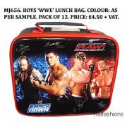 Wholesale Boys WWE Lunch Bags