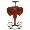 Elephant Head Candlesticks Stands 20cm wholesale