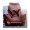 Adult Faux Leather Beanbag Armchairs