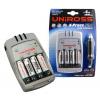 Dropship Uniross X-Press 700 Slim Chargers + 4  X  AA Rechargeable Batteries wholesale