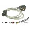 Dropship Tacima Hi-Fi System Screened Mains Cables 13amp 5mtr wholesale