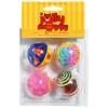 Dropship Jolly Moggy Set Of 4 Cat Textured Balls - Large wholesale