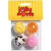 Dropship Jolly Moggy Set Of 4 Cat Textured Balls - Small wholesale
