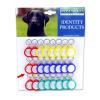 Dropship Dog Rosewood Plastic Identity Discs - Assorted Colors wholesale