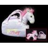 Dropship Silver Moon Princess Pony Bags - Purple wholesale