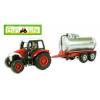 Dropship Agri Life 1:43 Scale Diecast Tractor And Tanker Toys Set - Red wholesale