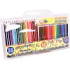 Dropship Grafix 18 Fet Tip Pens And 18 Colored Pencils Set wholesale