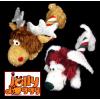Dropship Jolly Doggy Festive Twister Bones Pet Toys - Assorted wholesale