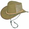 Ventilated Canvas Hats With Front Panel wholesale