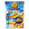 Dropship Grafix 3D Model Helicopter Build Paint And Create Crafts wholesale