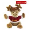 Dropship The Christmas Factory Mini Moose Cuddly Toys - Biscuit wholesale