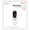 Dropship Zic Play Minikey Color 2GB MP3 Players FM/Radio USB 2.0 wholesale