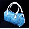 Dropship Mizz Barrel Handbags - Blue wholesale