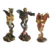 3 Assorted Dragons On Swords wholesale