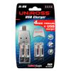 Dropship Uniross USB Chargers With 4 X AAA Rechargeable Batteries  wholesale