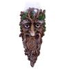 Treeman Plaque With Ball Shaped Glass Candle Holders